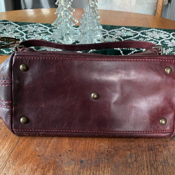 Frye Distressed Leather Shoulder Bag - Picture 5 of 9